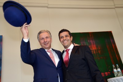 Klaus Wowereit und Raed Saleh