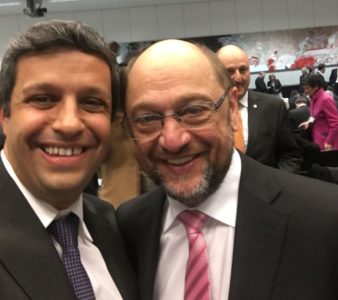 Saleh mit Schulz