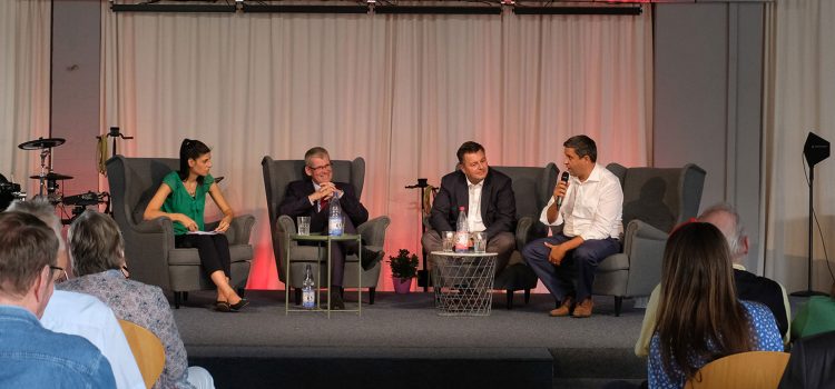 Podiumsdiskussion zur Berliner Sicherheitspolitik „Gut und sicher leben“