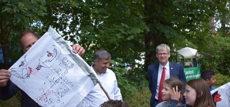 Raed Saleh im „Sommercamp“