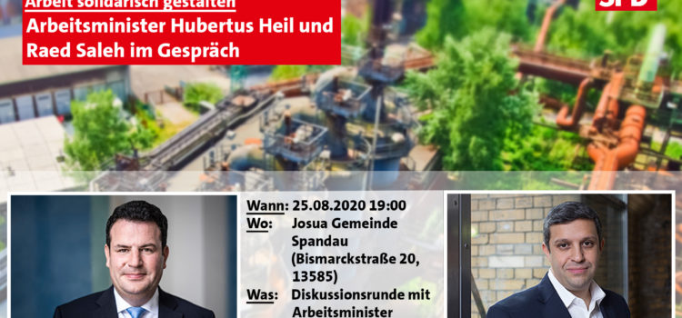 Hubertus Heil kommt nach Spandau