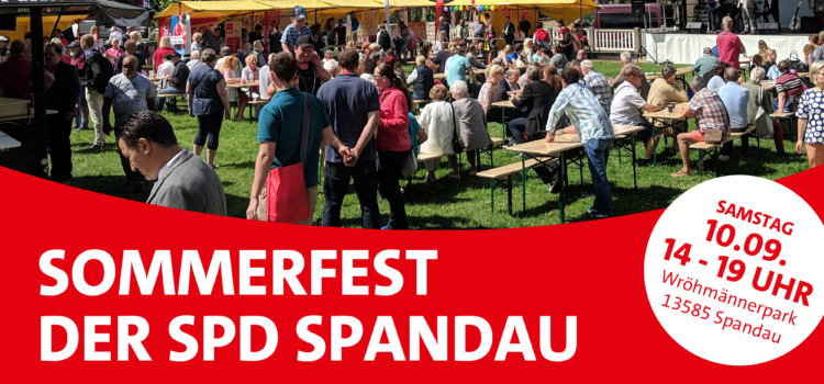 Mit der SPD den Sommer feiern Mit der SPD den Sommer feiern